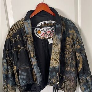 Black and Gold Women's Jacket